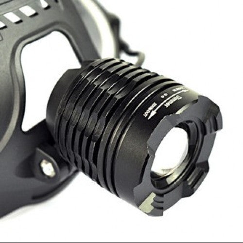 Headlight Equipment new Bright Zoomable LED Headlamp Flashlight XM-L T6 LED 3 Light-Modes